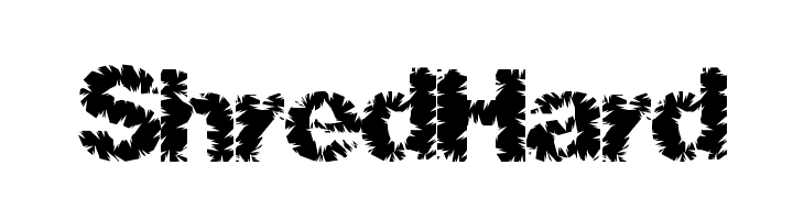 ShredHard Font