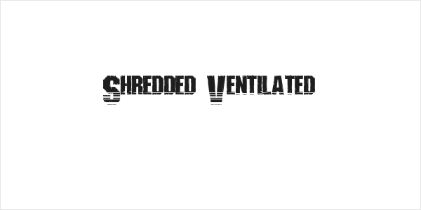 Shredded Ventilated Logo