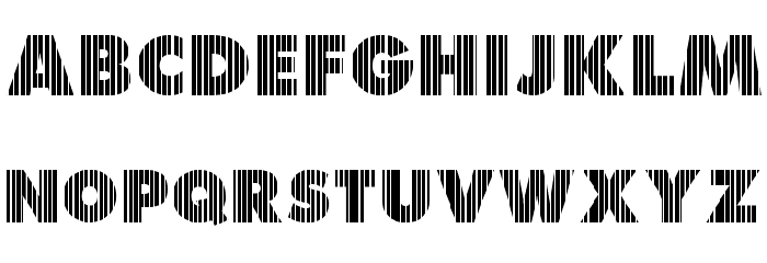 Shredded for you Font LOWERCASE