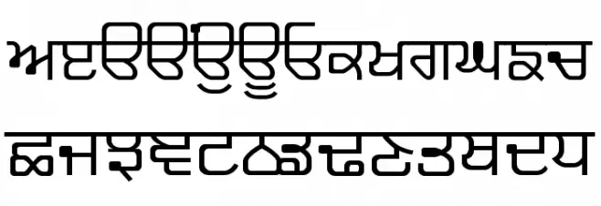 Shree-Pun-0955 Шрифта ВЕРХНИЙ