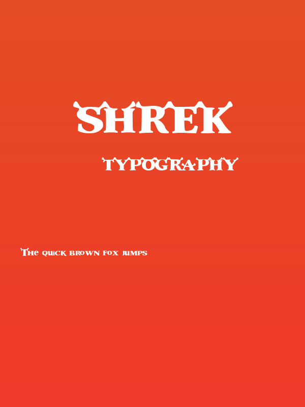 Shrek Poster