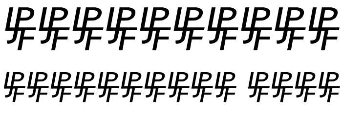 Shrewsbury Initials Шрифта ДРУГИЕ символов