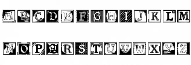 Shrewsbury Initials フォント 大文字