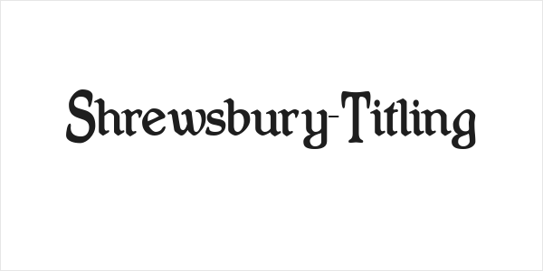 Shrewsbury-Titling Logo