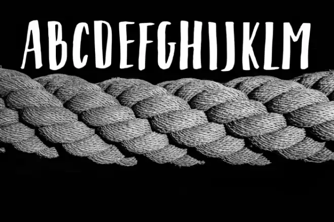 Shrimp Nuggets Font examples