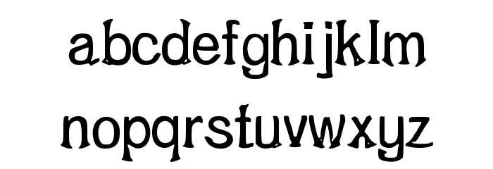 ShrimpFriedRiceNo1 Font LOWERCASE