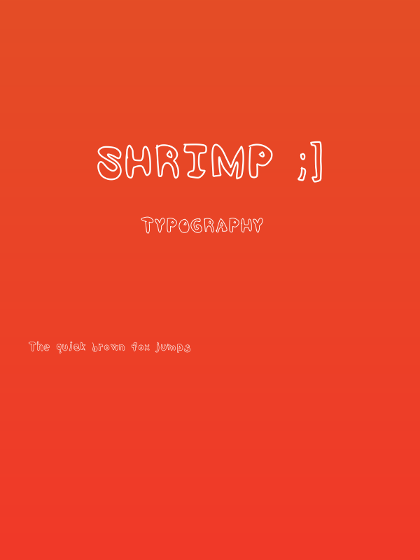 Shrimp ;] Poster