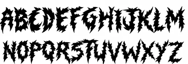 Shudder Fonte MINÚSCULAS