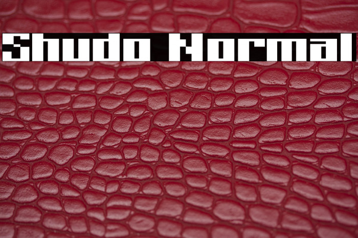 Shudo Normal Example 1