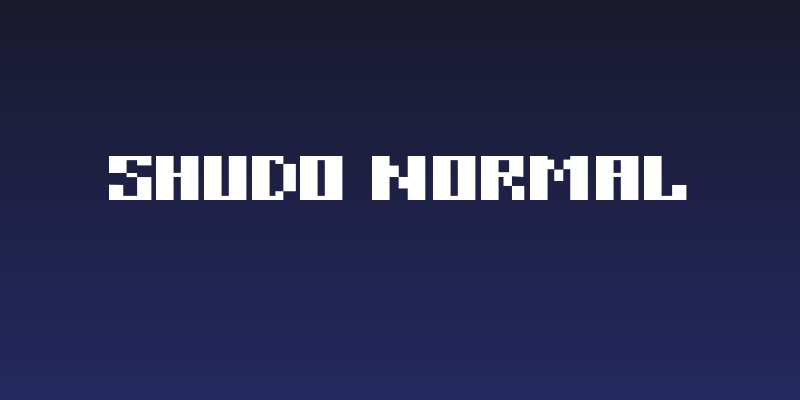 Shudo Normal Social Header