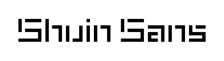 Shuin Sans  font caratteri gratis