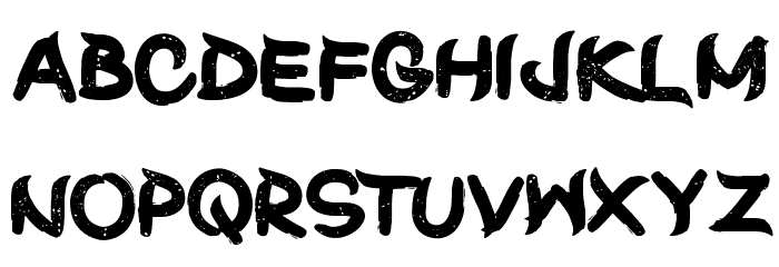 Shun Set Regular Font LOWERCASE
