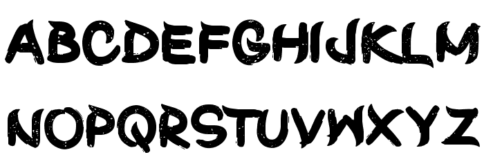 ShunSet-Regular Font LOWERCASE