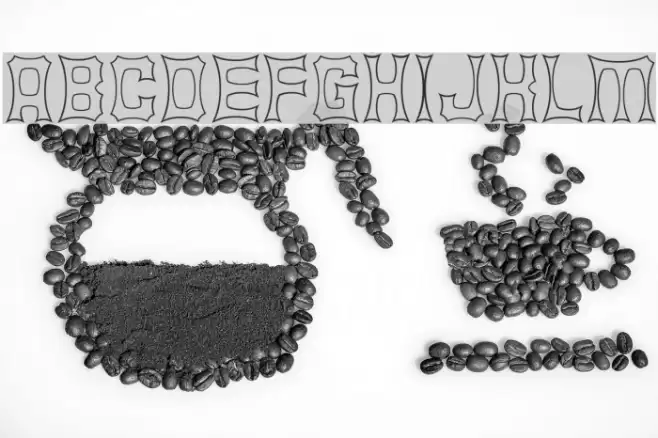 Shurkin Font examples