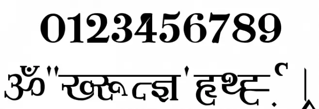 Shusha02 Font OTHER CHARS