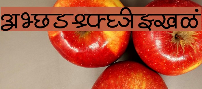 Shusha05 Font examples