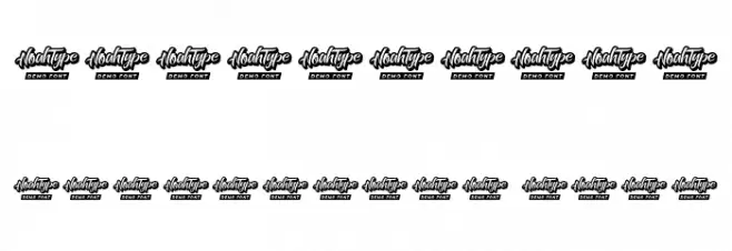 Shut Down Demo Shadow Font OTHER CHARS