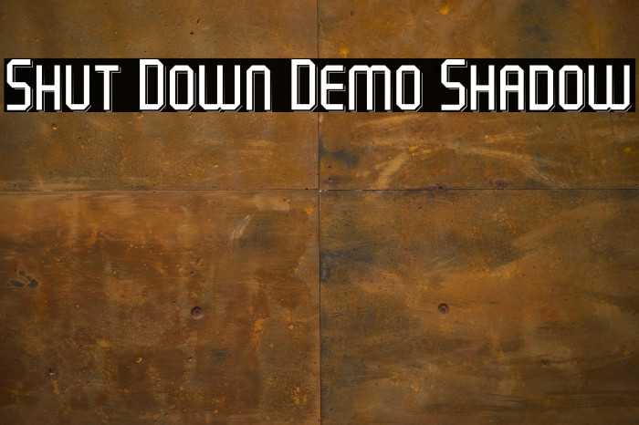Shut Down Demo Shadow Example 2