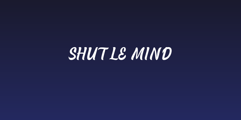 Shutle Mind Social Header