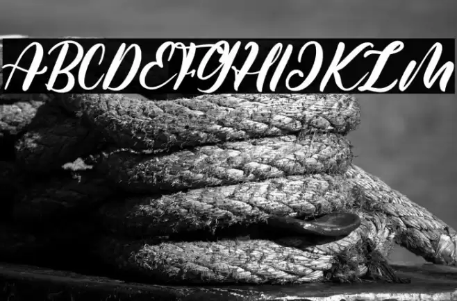 Shutter Times Font examples