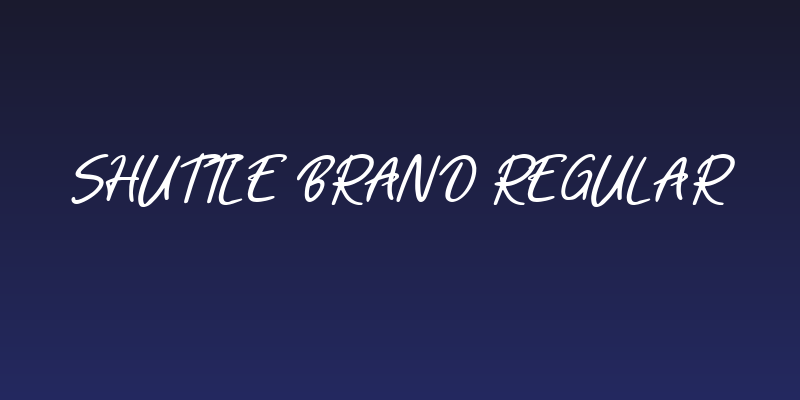 Shuttle Brand Regular Social Header