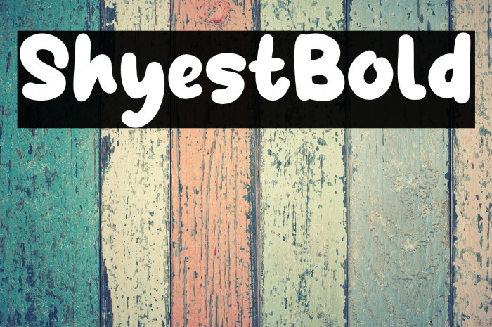 ShyestBold Example 3