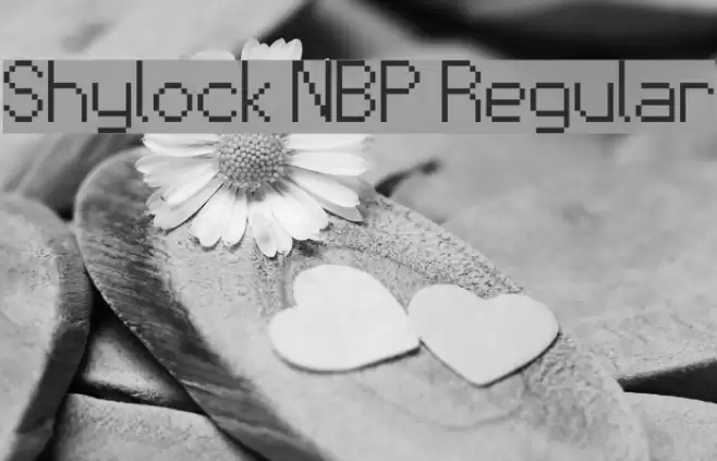 Shylock NBP Regular Font examples