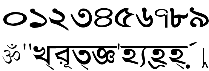 Shymal01 Font OTHER CHARS