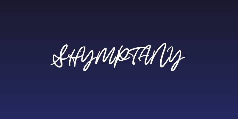 Shymptany Social Header