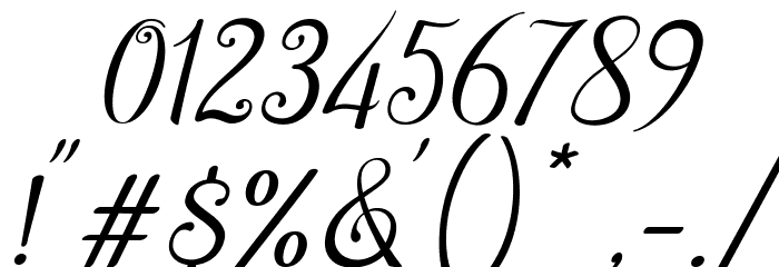 ShyntiaBella Font OTHER CHARS