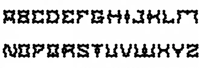 shake it off Font LOWERCASE