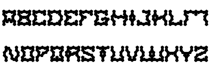 shake it off Font LOWERCASE