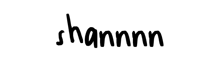 shannnn Font
