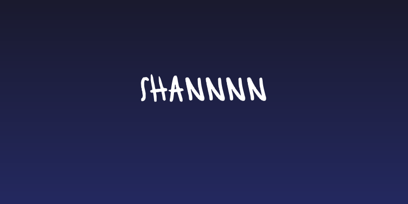 shannnn Social Header