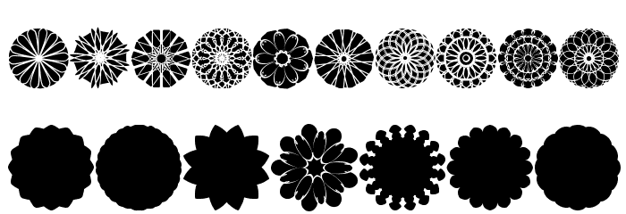 shapes pro Font OTHER CHARS