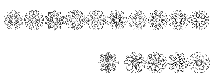 shapes Font OTHER CHARS
