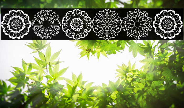shapes Font examples