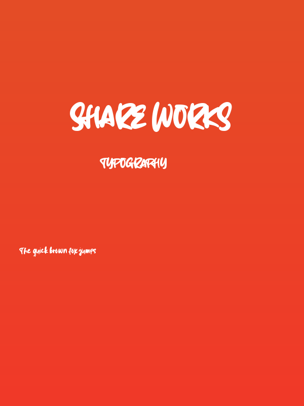 share works Poster