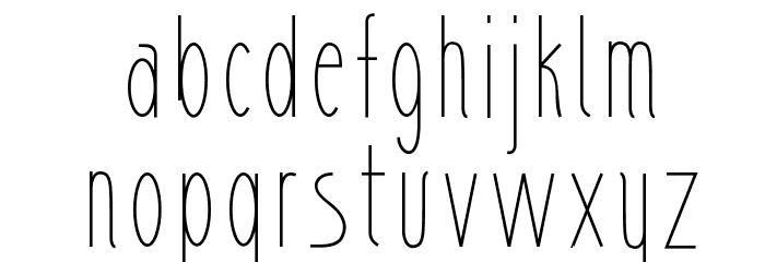 sharik Font LOWERCASE