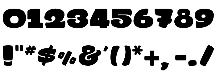 sharky&medusa 1 Font OTHER CHARS