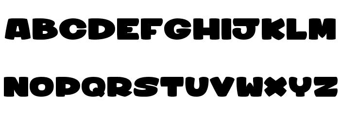 sharky&medusa 1 Font LOWERCASE