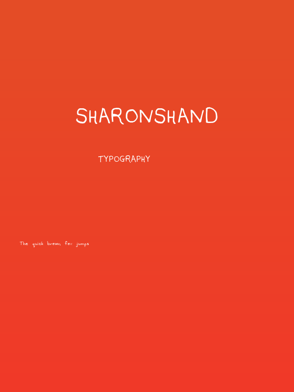 sharonshand Poster