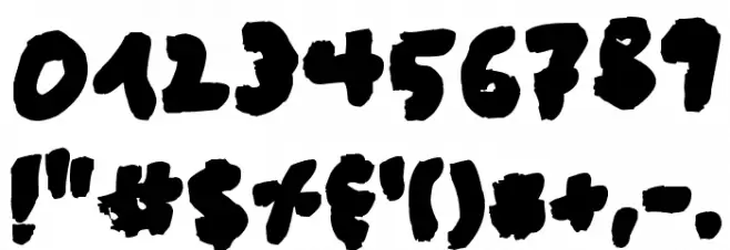 shash Font OTHER CHARS