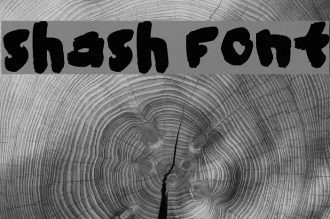 shash Font examples