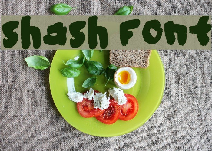 shash Schriftart examples