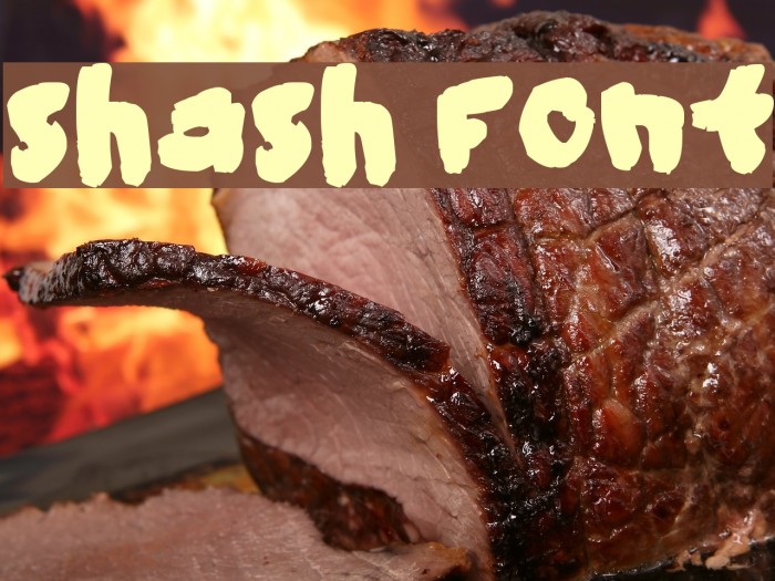 shash Schriftart examples