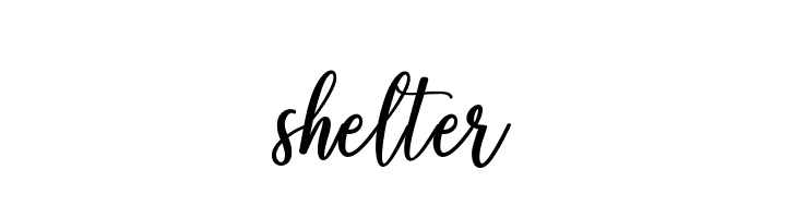 shelter  les polices de caractères gratuit tlcharger
