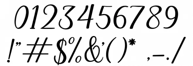 shelter Font OTHER CHARS