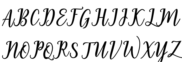 shelter Font UPPERCASE
