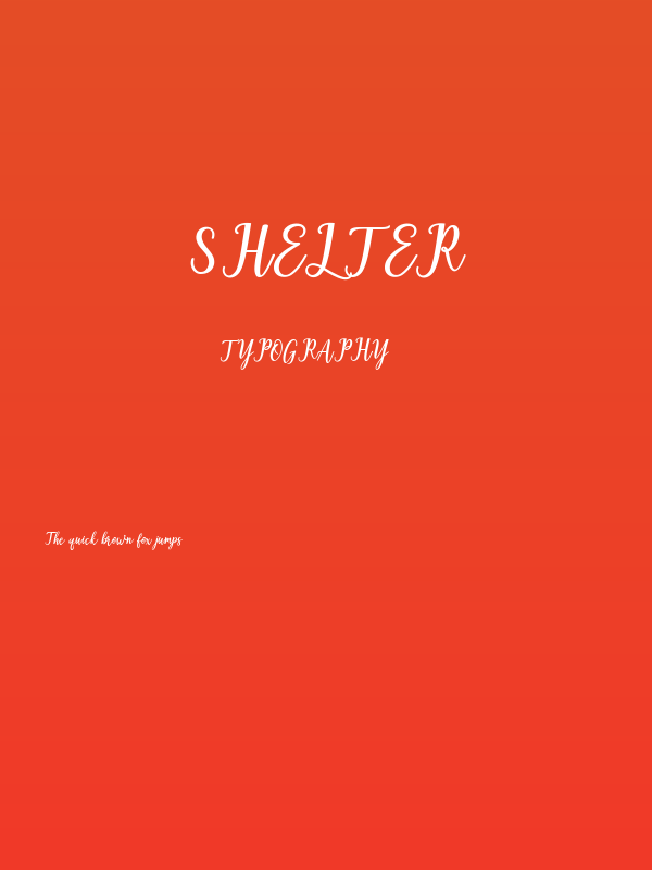 shelter Poster